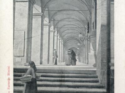Rimini, Loggiato del Municipio, ca. 1904