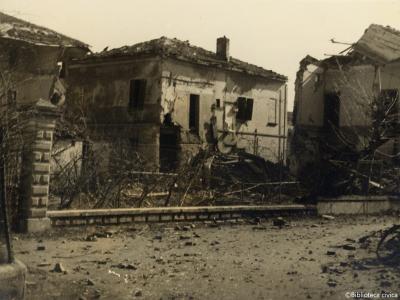 Rimini, via Homs, 1944 (Foto Moretti Film, Album Maioli, 1943-1944)