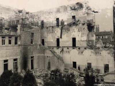 Rimini, Ospedale civile, 1944 (Foto Moretti Film, Album Maioli, 1943-1944)