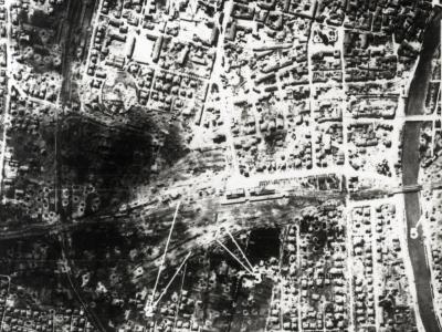 Rimini, bombardamenti aerei, 25 marzo 1944 (Aire Force, Stati Uniti D'America)