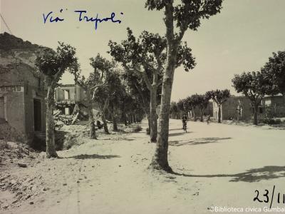 Rimini, via Tripoli, 1944 (Foto Moretti Film, album dei provini)
